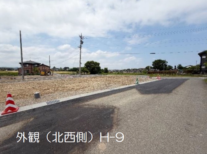 小松市 小野町・河田町 全9区画 H-9 住宅用地 建築条件なし