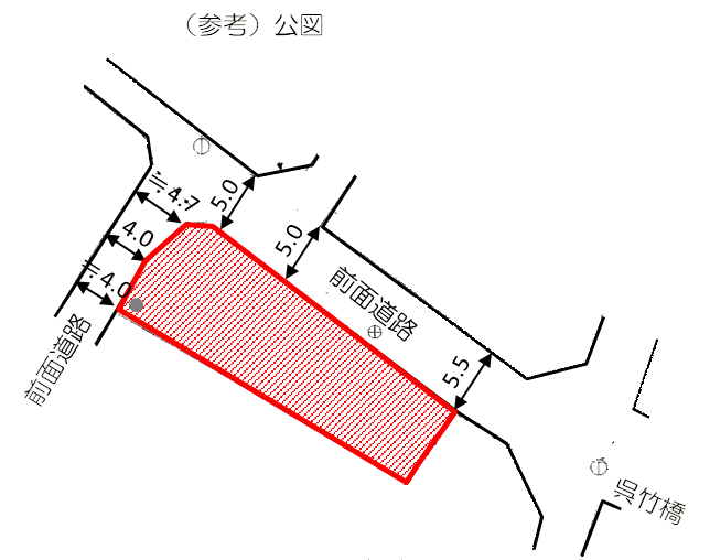 白山市 湊町 売土地 65.98坪 建築条件なし