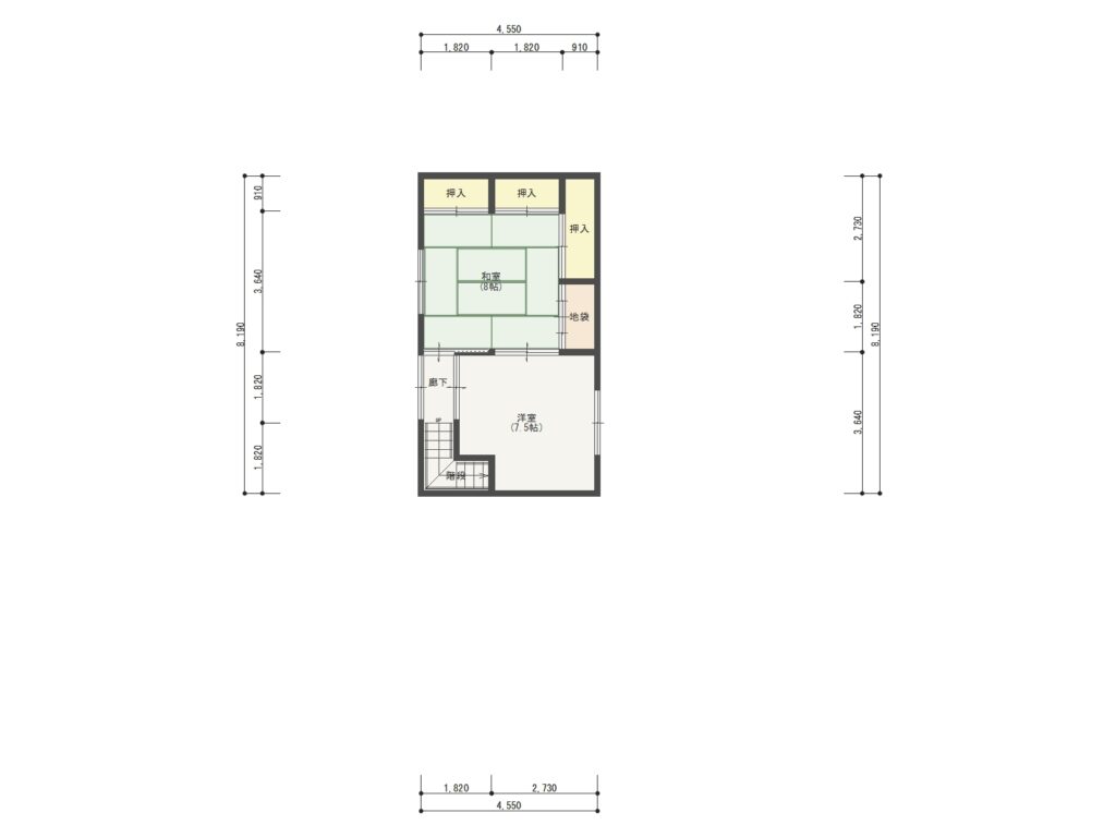 小松市吉竹町　 2階建 ６ＬＤＫ
