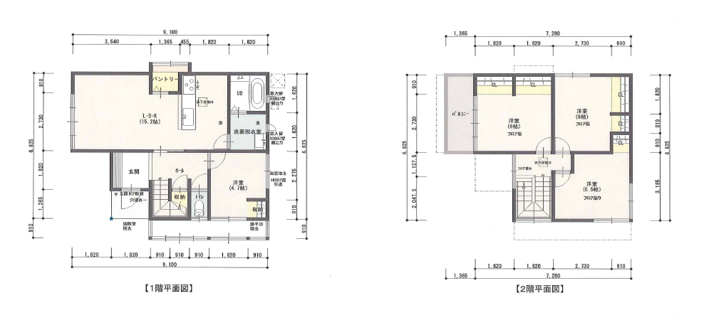 白山市和波町　 2階建 ４ＬＤＫ